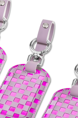 Luggage Tags for Suitcases Travel Accessories: Leather Luggage Tag 3 Pack TSA Approved Airplane Travel Essentials for Women, Bag Tags for Luggage Long Flight Must Haves Travels Gift Airport Essentials